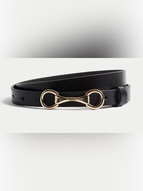 M&S Leather Snaffle Waist Belt
